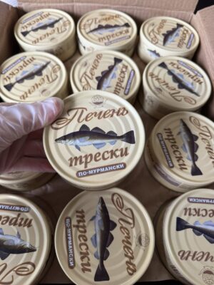 Печень трески по-мурмански
